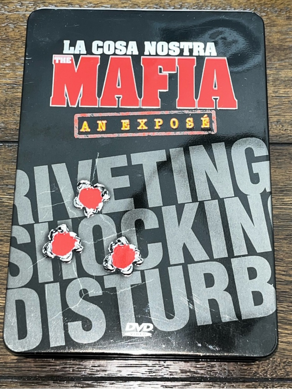 The Mafia: La Cosa Nostra, An Expose 5 DVD Set In Tin Case